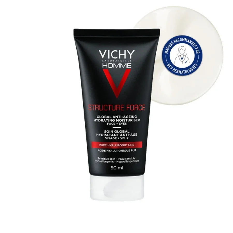 VICHY HOMME SOIN GLOBAL HYDRATANT ANTI-ÂGE - STRUCTURE FORCE