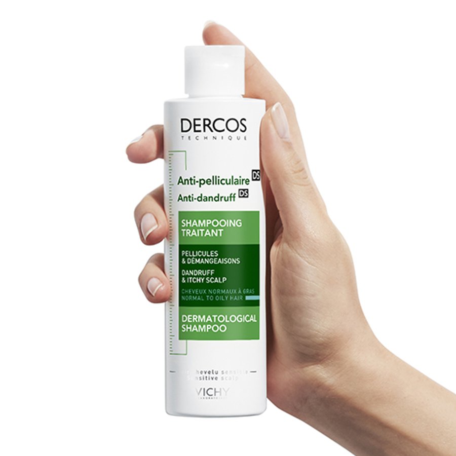 DERCOS SHAMPOOING ANTI-PELLICULAIRE DS - CHEVEUX NORMAUX À GRAS