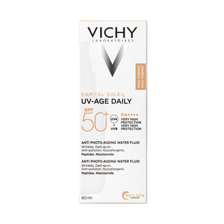 CAPITAL SOLEIL FLUIDE UV-AGE DAILY SPF 50+ MAXI FORMAT
