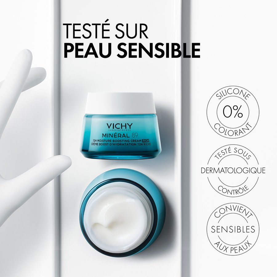 MINÉRAL 89 CRÈME BOOST D’HYDRATATION 100H - TEXTURE RICHE