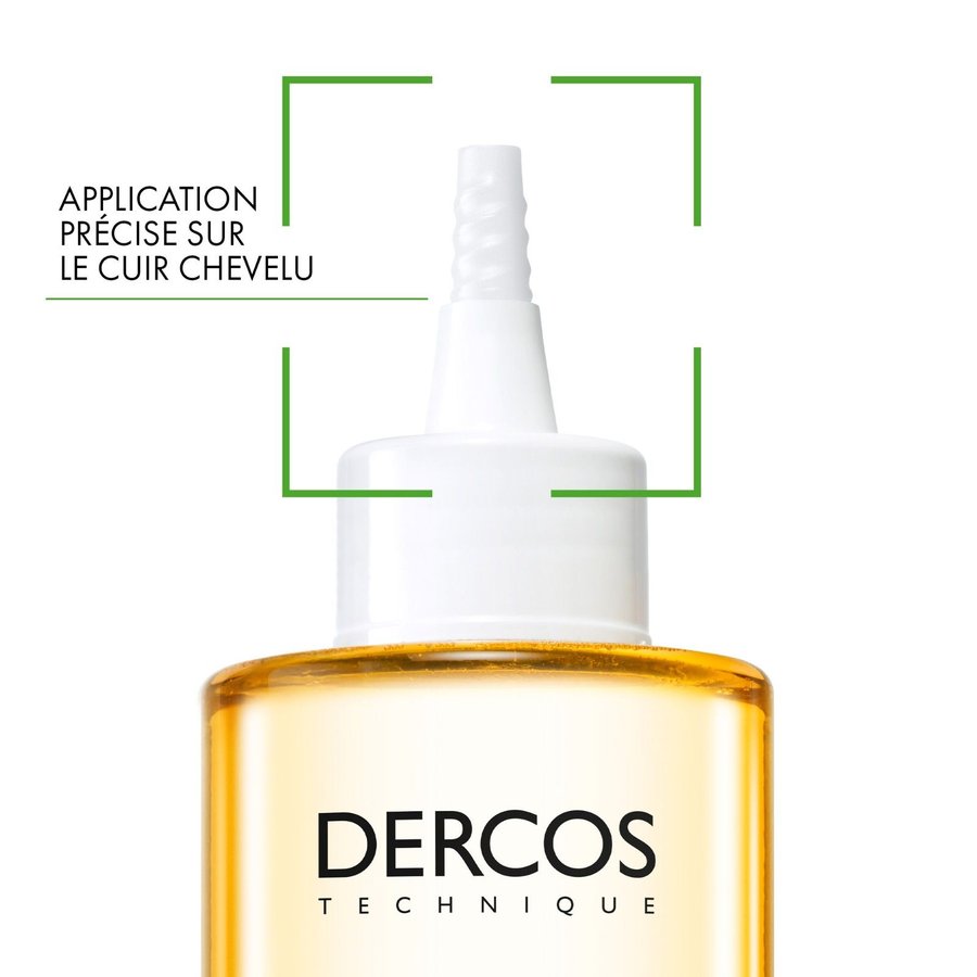 DERCOS Shampooing Fluide Moussant Anti-pelliculaire cheveux bouclés et crépus