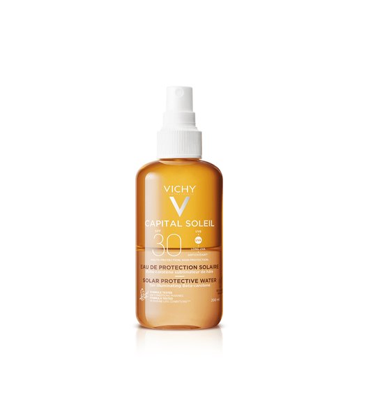 CAPITAL SOLEIL EAU DE PROTECTION SOLAIRE SPF 30 - HÂLE SUBLIMÉ