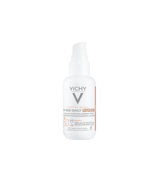 CAPITAL SOLEIL FLUIDE UV-AGE DAILY TEINTÉ MEDIUM SPF 50+