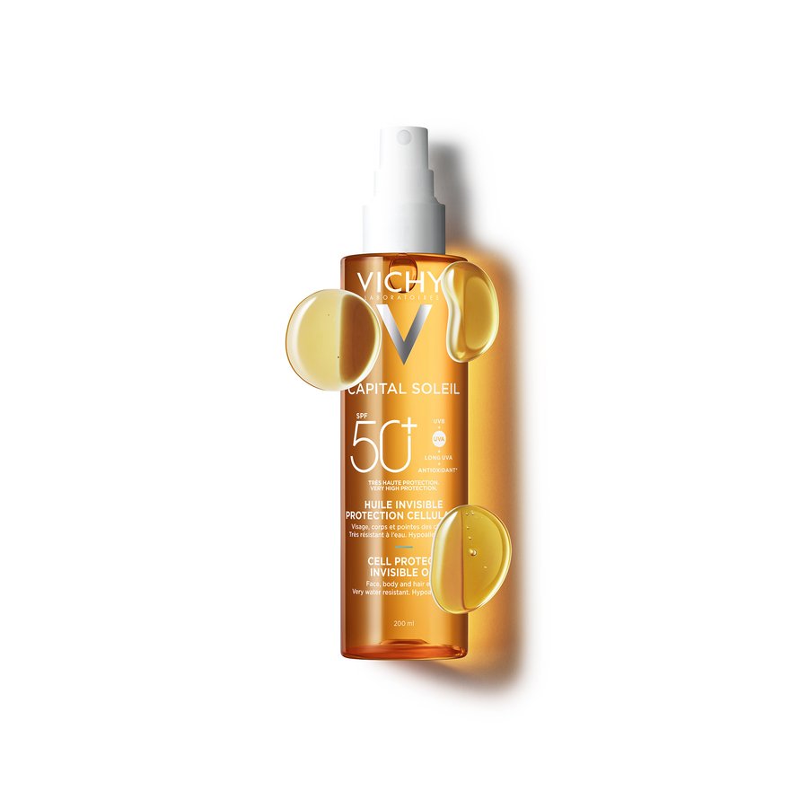 CAPITAL SOLEIL HUILE DE PROTECTION CELLULAIRE SPF 50+