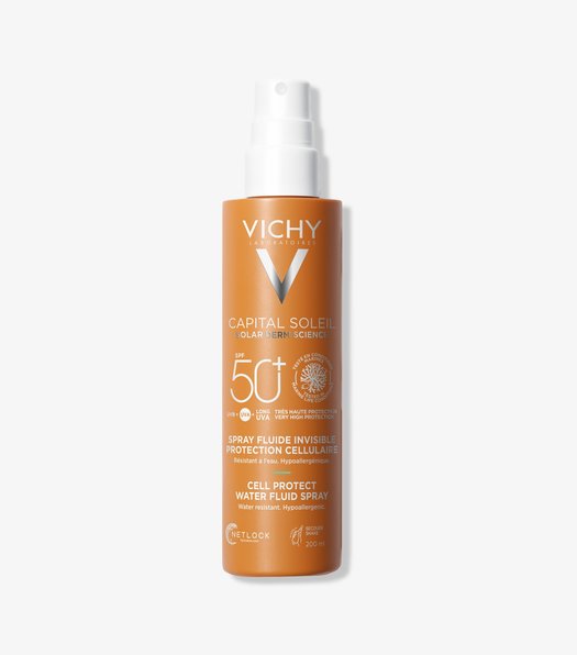 CAPITAL SOLEIL SPRAY FLUIDE PROTECTEUR SPF 50+
