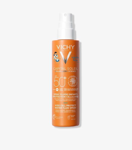 CAPITAL SOLEIL SPRAY FLUIDE PROTECTEUR POUR ENFANTS SPF 50+