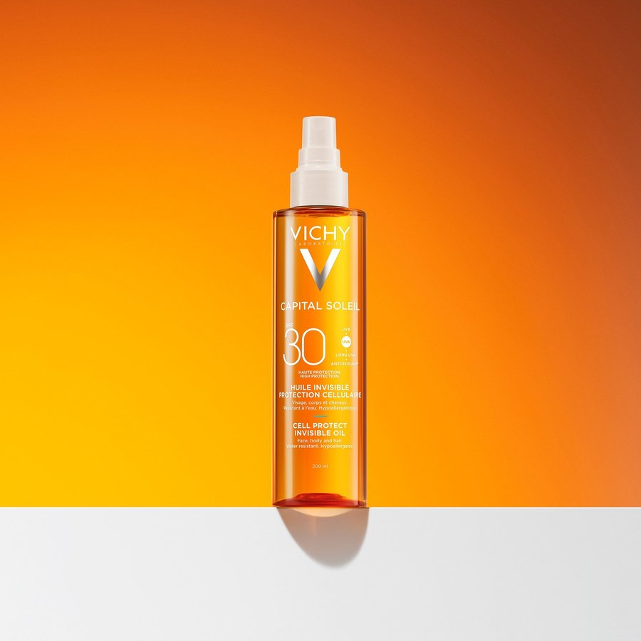 CAPITAL SOLEIL HUILE INVISIBLE DE PROTECTION CELLULAIRE SPF30
