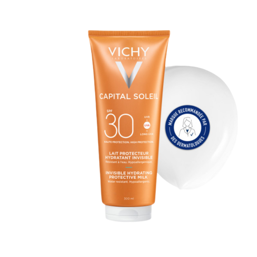 CAPITAL SOLEIL LAIT HYDRATANT VISAGE ET CORPS SPF 30
