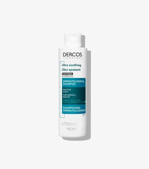 DERCOS SHAMPOOING ULTRA APAISANT - CHEVEUX NORMAUX À GRAS