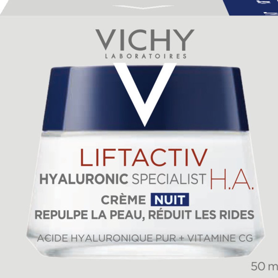 LIFTACTIV CRÈME DE NUIT H.A. ANTI-RIDES RAFFERMISSANTE