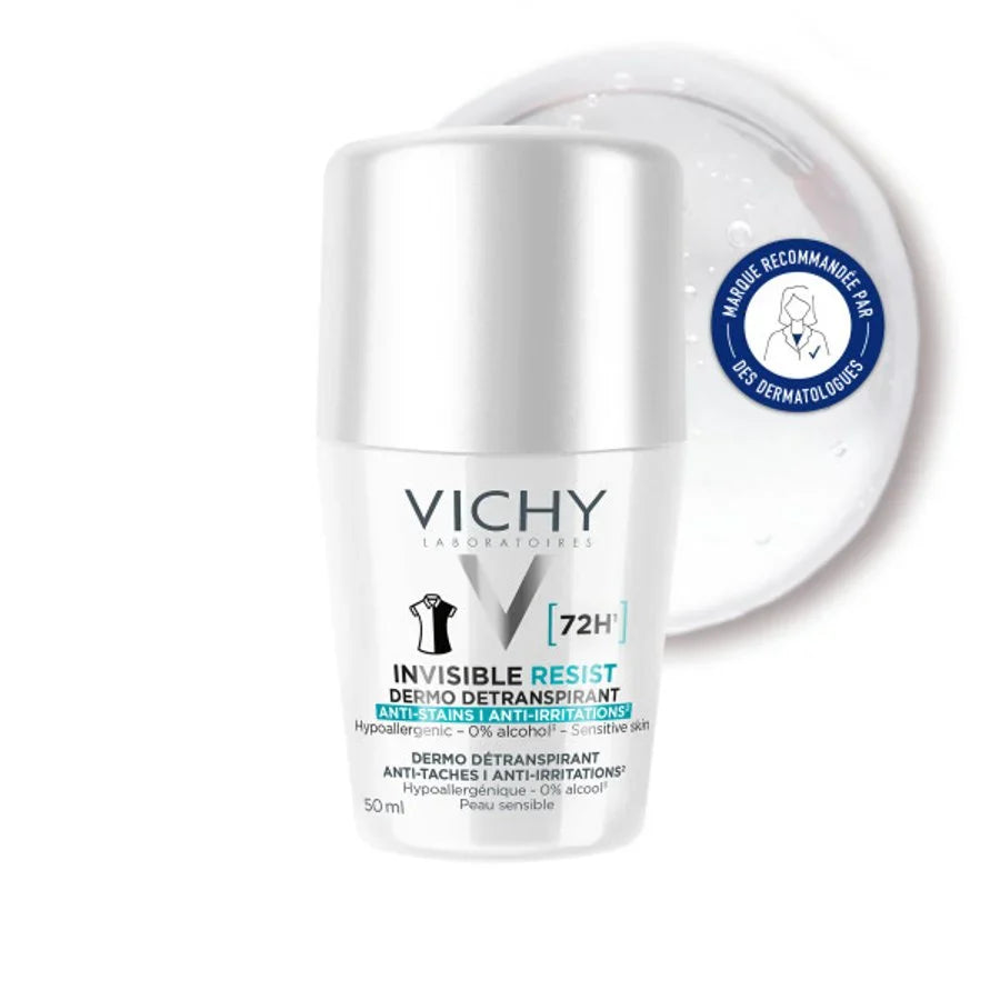 DEODORANTS Déodorant roll-on Dermo-détranspirant Invisible 72h
