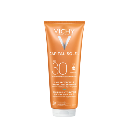 CAPITAL SOLEIL LAIT HYDRATANT VISAGE ET CORPS SPF 30