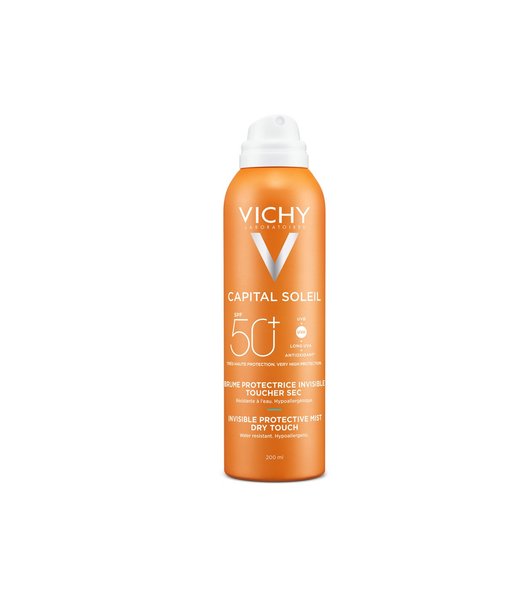 CAPITAL SOLEIL BRUME HYDRATANTE INVISIBLE SPF 50